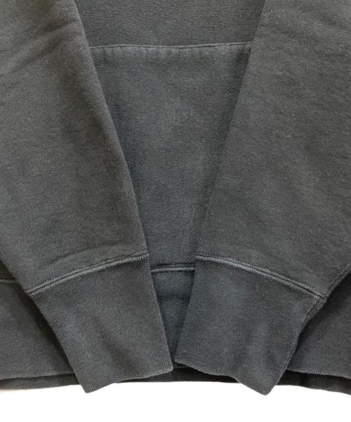 CAMBER（キャンバー）CAMBER (キャンバー) クロスニット スウェットパーカー ブラック サイズ:Lの古着・服飾アイテム