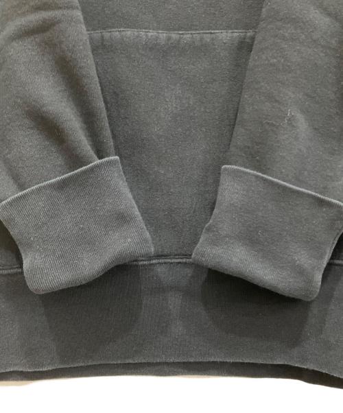 CAMBER（キャンバー）CAMBER (キャンバー) クロスニット スウェットパーカー ブラック サイズ:Lの古着・服飾アイテム