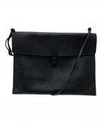 TOMOEトモエ）の古着「UTILITY 2WAY SACOCHE ショルダーバッグ」｜ブラック