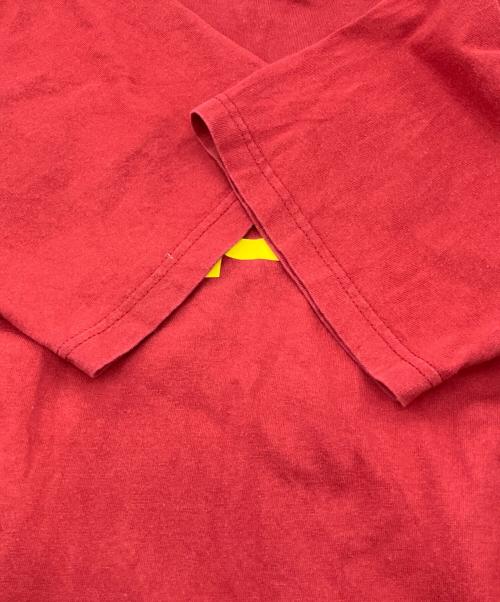 stussy（ステューシー）stussy (ステューシー) SロゴプリントTシャツ レッド サイズ:Lの古着・服飾アイテム