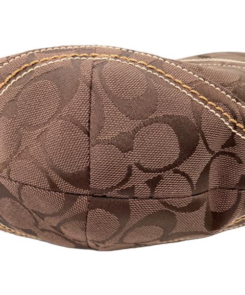COACH（コーチ）COACH (コーチ) ソーホー ホーボー ハーフムーン ワンショルダーバッグ ブラウンの古着・服飾アイテム