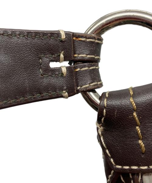 COACH（コーチ）COACH (コーチ) ソーホー ホーボー ハーフムーン ワンショルダーバッグ ブラウンの古着・服飾アイテム
