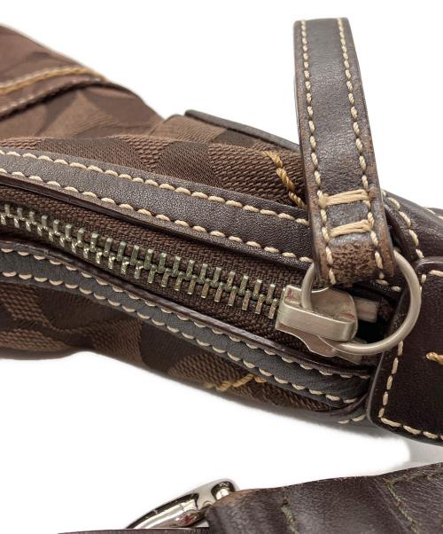 COACH（コーチ）COACH (コーチ) ソーホー ホーボー ハーフムーン ワンショルダーバッグ ブラウンの古着・服飾アイテム
