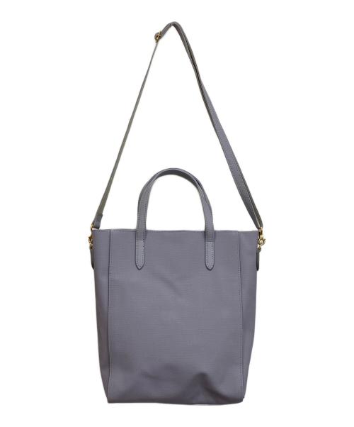 BLUE LABEL CRESTBRIDGE（ブルーレーベルクレストブリッジ）BLUE LABEL CRESTBRIDGE (ブルーレーベルクレストブリッジ) ソリッド PVC 2WAYバッグ ラベンダーの古着・服飾アイテム