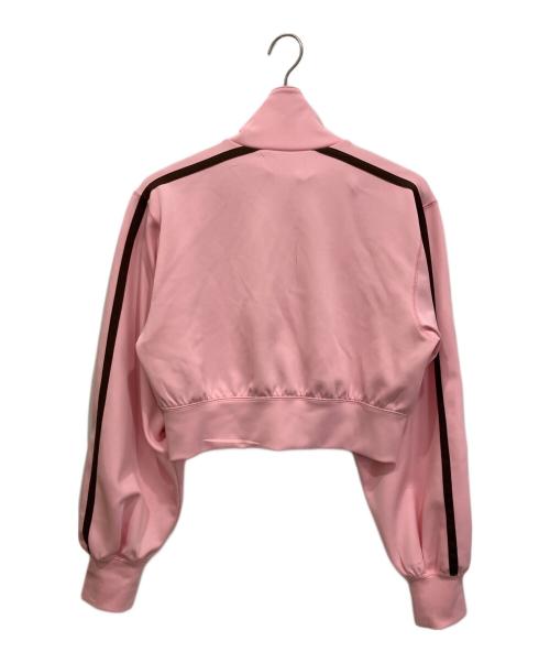 MAISON SPECIAL（メゾンスペシャル）MAISON SPECIAL (メゾンスペシャル) Double Line Jersey Jacket トラックジャケット ピンク サイズ:Fの古着・服飾アイテム