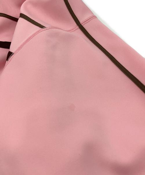 MAISON SPECIAL（メゾンスペシャル）MAISON SPECIAL (メゾンスペシャル) Double Line Jersey Jacket トラックジャケット ピンク サイズ:Fの古着・服飾アイテム