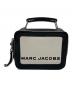 MARC JACOBS（マークジェイコブス）の古着「THE BOX 20 ショルダーバッグ」｜ホワイト×ブラック