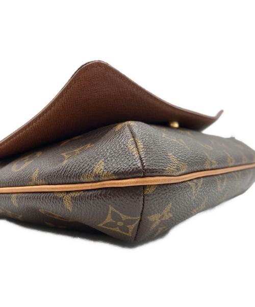 LOUIS VUITTON（ルイ ヴィトン）LOUIS VUITTON (ルイ ヴィトン) モノグラム ミュゼット タンゴ ショートストラップ バッグ ブラウンの古着・服飾アイテム