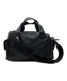 MARC JACOBS（マークジェイコブス）の古着「ザ プッシュロック サッチェル 2WAYバッグ」｜ブラック