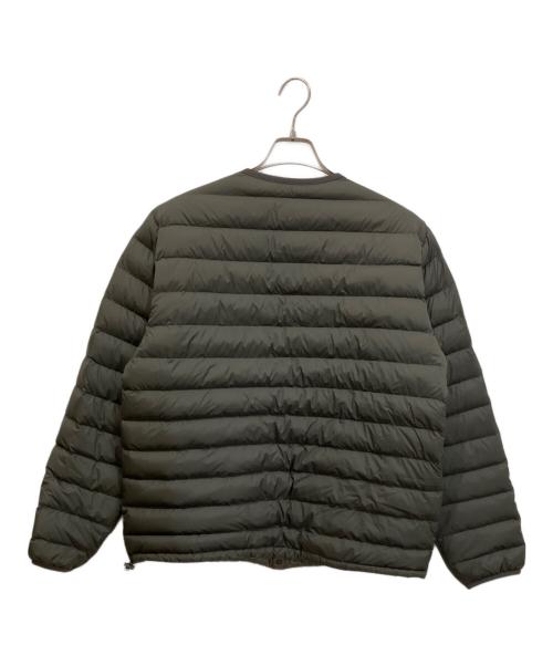 DANTON（ダントン）DANTON (ダントン) INNER DOWN CREWNECK JACKET ダウンジャケット オリーブ サイズ:XLの古着・服飾アイテム