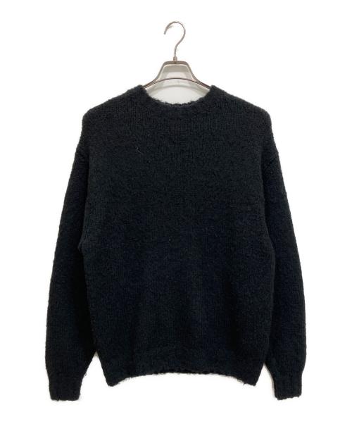 H BEAUTY&YOUTH（エイチ ビューティー&ユース）H BEAUTY&YOUTH (エイチ ビューティー&ユース) Sweater ウールアルパカニット ブラック サイズ:36の古着・服飾アイテム