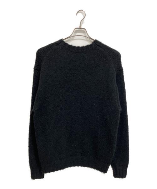 H BEAUTY&YOUTH（エイチ ビューティー&ユース）H BEAUTY&YOUTH (エイチ ビューティー&ユース) Sweater ウールアルパカニット ブラック サイズ:36の古着・服飾アイテム