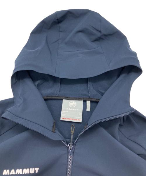 MAMMUT（マムート）MAMMUT (マムート) Macun 2.0 SO Hooded Jacket フーデッドジャケット ネイビー サイズ:XSの古着・服飾アイテム