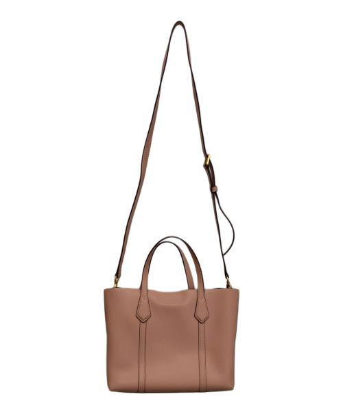 TORY BURCH（トリーバーチ）TORY BURCH (トリーバーチ) ペリー スモール トリプルコンパートメント トート 2WAYバッグ ピンクの古着・服飾アイテム