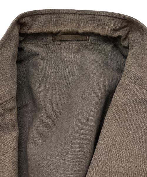 Y's for men（ワイズフォーメン）Y'S for men (ワイズフォーメン) コットンテーラードジャケット ブラウン サイズ:Mの古着・服飾アイテム