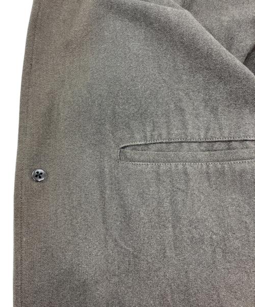Y's for men（ワイズフォーメン）Y'S for men (ワイズフォーメン) コットンテーラードジャケット ブラウン サイズ:Mの古着・服飾アイテム