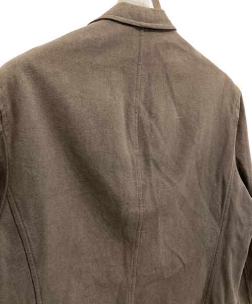 Y's for men（ワイズフォーメン）Y'S for men (ワイズフォーメン) コットンテーラードジャケット ブラウン サイズ:Mの古着・服飾アイテム