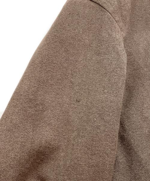Y's for men（ワイズフォーメン）Y'S for men (ワイズフォーメン) コットンテーラードジャケット ブラウン サイズ:Mの古着・服飾アイテム