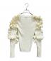 Bibiy. (ビビィ) FLORENTINA FRILL KNIT ホワイト サイズ:Free：7000円