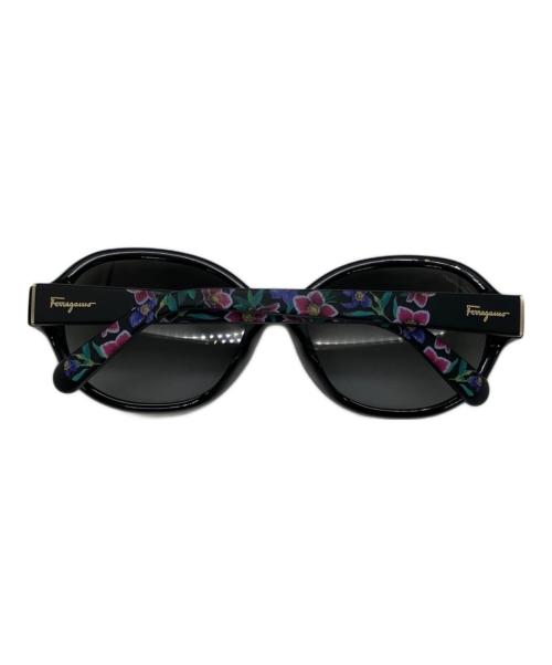 Salvatore Ferragamo（サルヴァトーレ フェラガモ）Salvatore Ferragamo (サルヴァトーレ フェラガモ) サングラス ブラック サイズ:58□15 140の古着・服飾アイテム