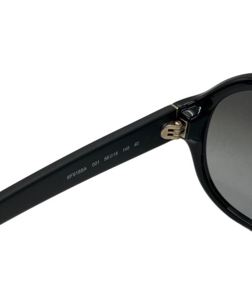 Salvatore Ferragamo（サルヴァトーレ フェラガモ）Salvatore Ferragamo (サルヴァトーレ フェラガモ) サングラス ブラック サイズ:58□15 140の古着・服飾アイテム