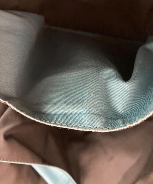 PAUL SMITH（ポールスミス）Paul Smith (ポールスミス) ストローグレインレザーリュック ブラックの古着・服飾アイテム