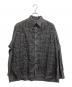 Nemeth（ネメス）の古着「Shirt 893 89 Pattern Rope Print 総柄シャツ」｜グレー