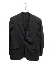 Paul Smith COLLECTION（ポールスミス コレクション）の古着「裏地花柄スーツジャケット」｜ブラック