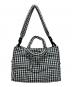 Coachtopia (コーチトピア) Loop Tote With Gingham Pattern/ループ トートバッグ ホワイト×ブラック：18000円