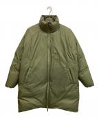 MARMOTマーモット）の古着「750FP Vertical Long Down Jacket ダウンジャケット」｜オリーブ