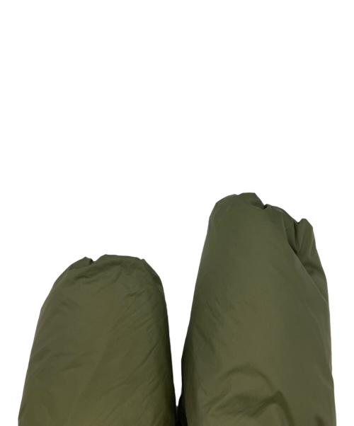 MARMOT（マーモット）Marmot (マーモット) 750FP Vertical Long Down Jacket ダウンジャケット オリーブ サイズ:Lの古着・服飾アイテム