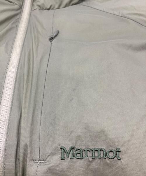 MARMOT（マーモット）Marmot (マーモット) 750FP Vertical Long Down Jacket ダウンジャケット オリーブ サイズ:Lの古着・服飾アイテム