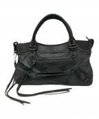 BALENCIAGAバレンシアガ）の古着「ザ・ファースト シティ 2WAY ハンドバッグ」｜グレー