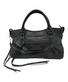 BALENCIAGA（バレンシアガ）の古着「ザ・ファースト シティ 2WAY ハンドバッグ」｜グレー