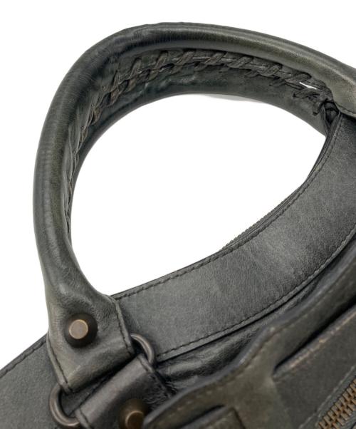 BALENCIAGA（バレンシアガ）BALENCIAGA (バレンシアガ) ザ・ファースト シティ 2WAY ハンドバッグ グレーの古着・服飾アイテム