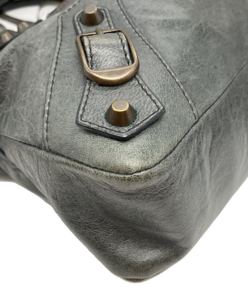BALENCIAGA（バレンシアガ）BALENCIAGA (バレンシアガ) ザ・ファースト シティ 2WAY ハンドバッグ グレーの古着・服飾アイテム