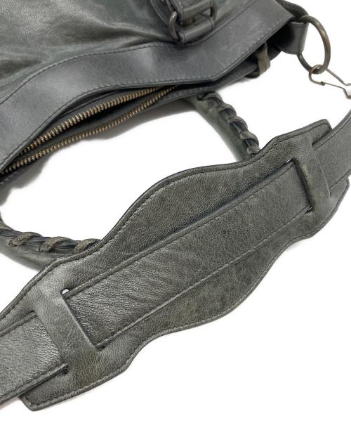 BALENCIAGA（バレンシアガ）BALENCIAGA (バレンシアガ) ザ・ファースト シティ 2WAY ハンドバッグ グレーの古着・服飾アイテム