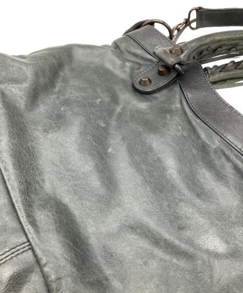 BALENCIAGA（バレンシアガ）BALENCIAGA (バレンシアガ) ザ・ファースト シティ 2WAY ハンドバッグ グレーの古着・服飾アイテム