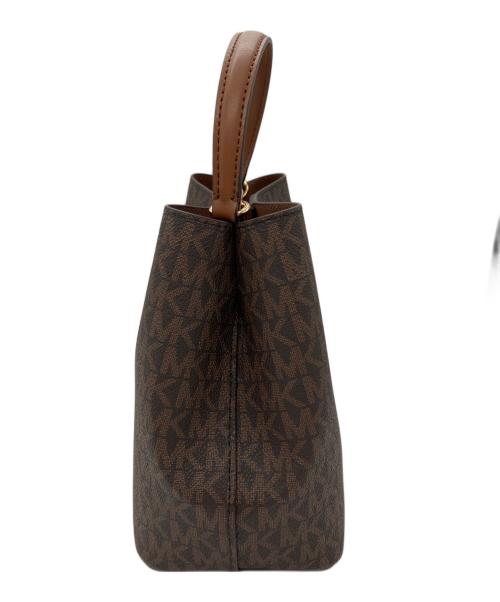 MICHAEL KORS（マイケルコース）MICHAEL KORS (マイケルコース) 2WAYバッグ ブラウンの古着・服飾アイテム