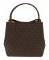 MICHAEL KORS (マイケルコース) 2WAYバッグ ブラウン：10000円