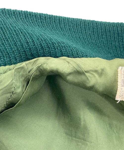 FLYNNTAN LEATHER（フライングタン レザー）FLYNNTAN LEATHER (フライングタン レザー) 70S スタジャン グリーン サイズ:42の古着・服飾アイテム