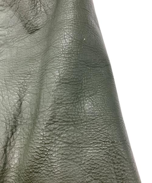 FLYNNTAN LEATHER（フライングタン レザー）FLYNNTAN LEATHER (フライングタン レザー) 70S スタジャン グリーン サイズ:42の古着・服飾アイテム