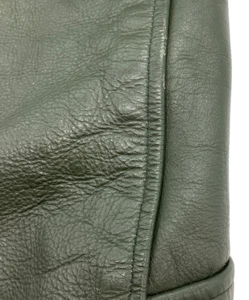 FLYNNTAN LEATHER（フライングタン レザー）FLYNNTAN LEATHER (フライングタン レザー) 70S スタジャン グリーン サイズ:42の古着・服飾アイテム