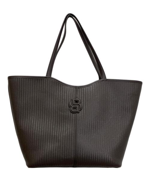 BOSS（ボス）BOSS (ボス) Anett New Big Tote/テクスチャーフェイクレザー トートバッグ ブラウンの古着・服飾アイテム