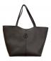 BOSS (ボス) Anett New Big Tote/テクスチャーフェイクレザー トートバッグ ブラウン：25000円