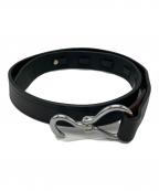 TORYトリー）の古着「Hoof Pick Belt レザーベルト」｜ブラック