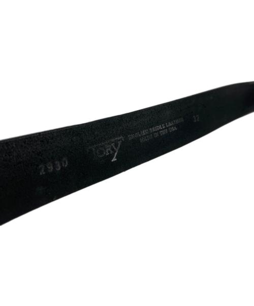 TORY（トリー）TORY (トリー) Hoof Pick Belt レザーベルト ブラック サイズ:32の古着・服飾アイテム