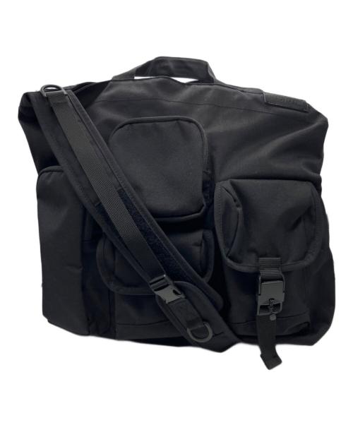 BAICYCLON by Bagjack（バイシクロンバイバッグジャック）BAICYCLON by bagjack (バイシクロンバイバッグジャック) MULTI POCKET 2WAY TOTE BAG 2WAYバッグ ブラックの古着・服飾アイテム
