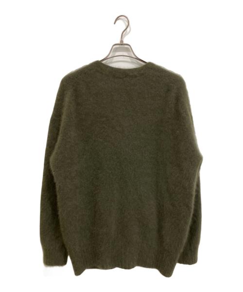 Spick and Span（スピック＆スパン）Spick and Span (スピック＆スパン) ファーニットロングカーディガン オリーブ サイズ:不明の古着・服飾アイテム