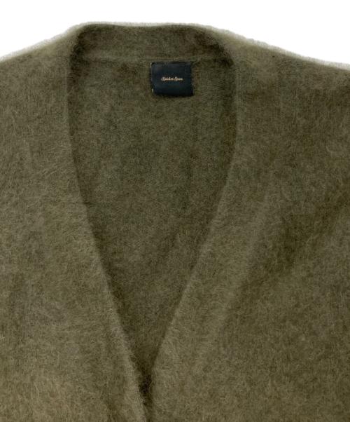Spick and Span（スピック＆スパン）Spick and Span (スピック＆スパン) ファーニットロングカーディガン オリーブ サイズ:不明の古着・服飾アイテム